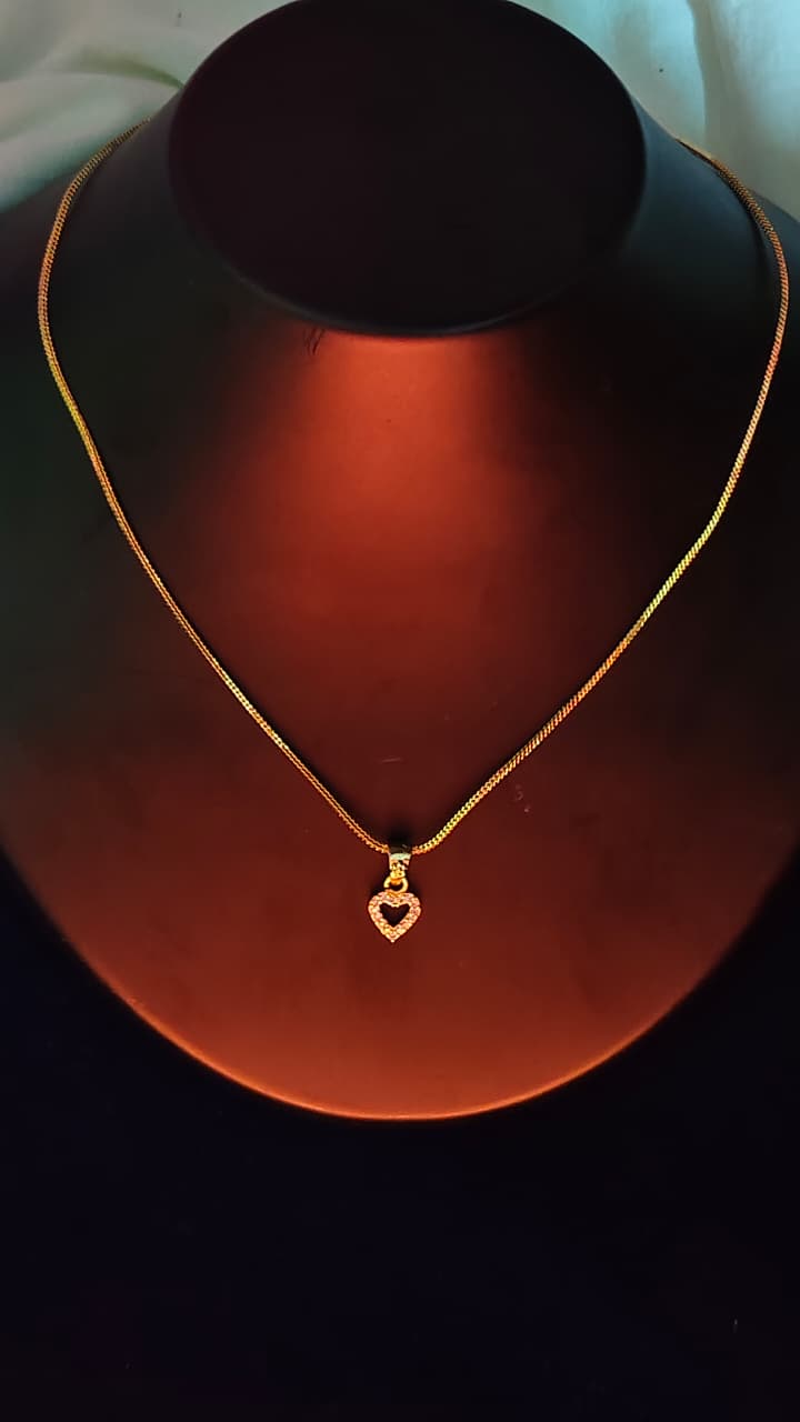 Sparkling Hearts Necklace