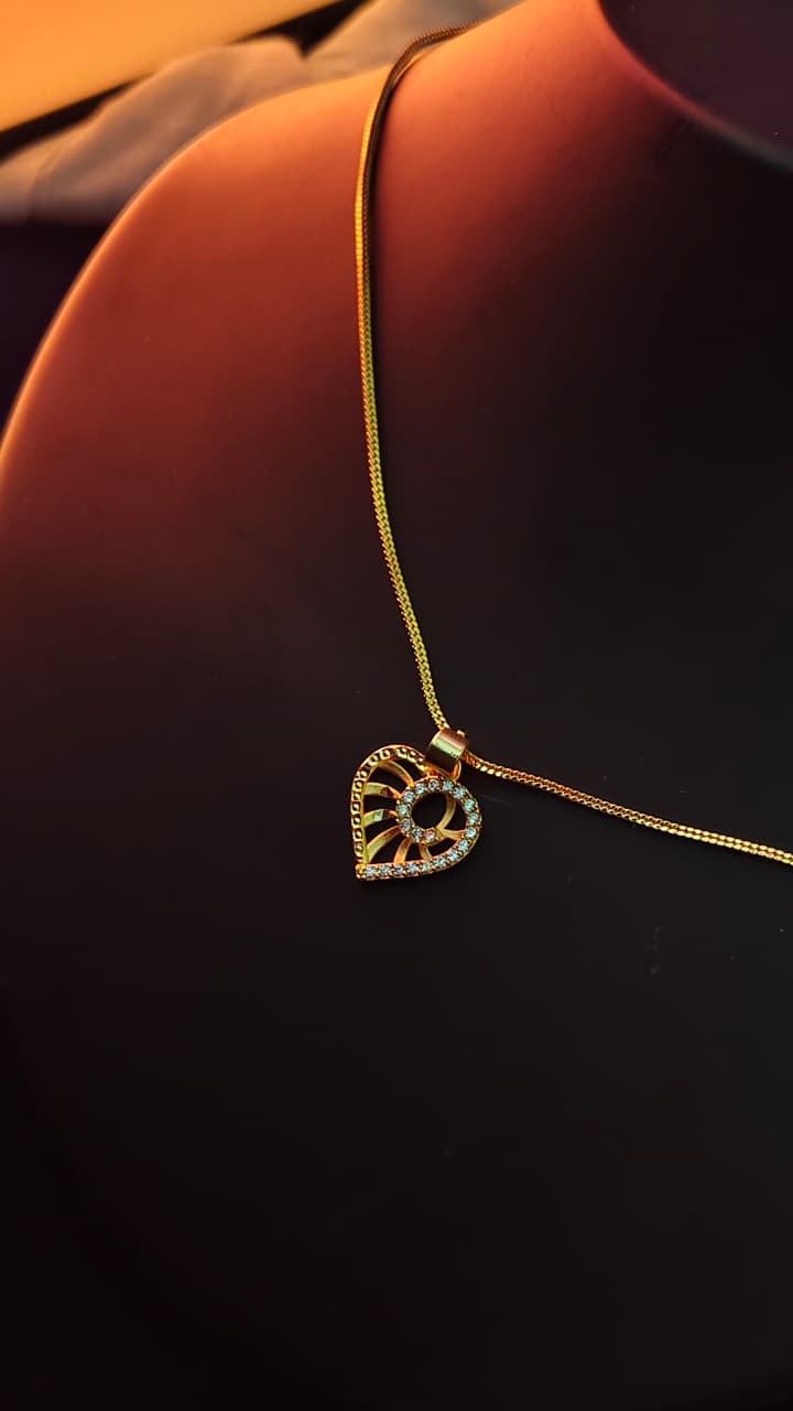 Sparkling Hearts Necklace