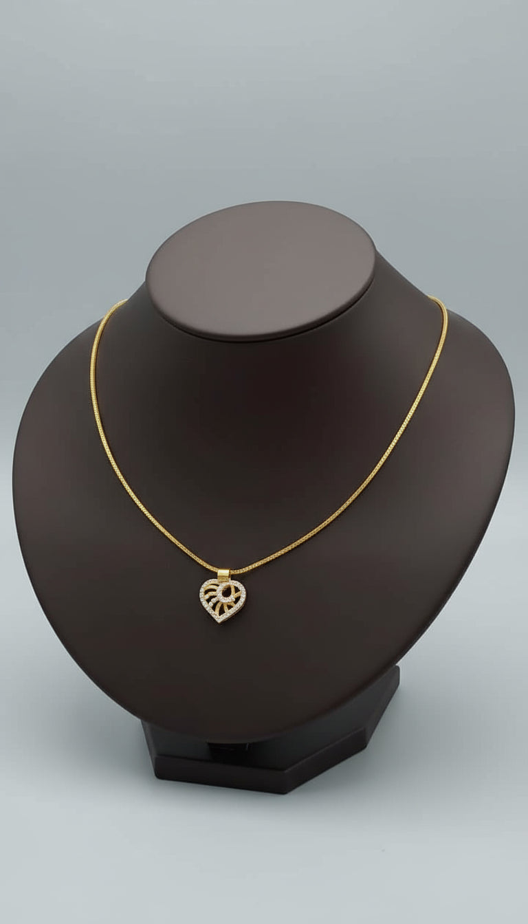 Sparkling Hearts Necklace