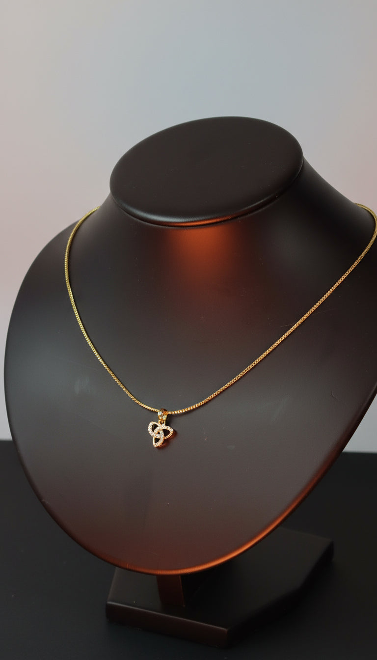 Delicate Studded Necklace