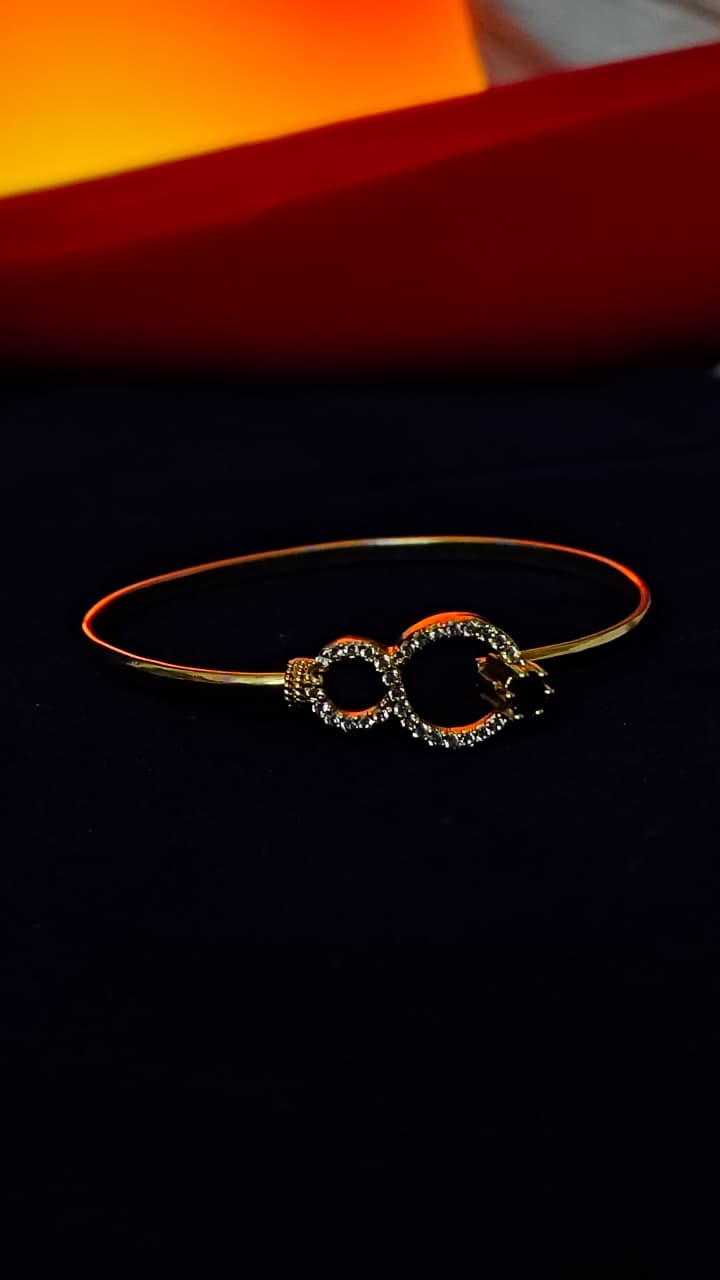 Double Rings bangle