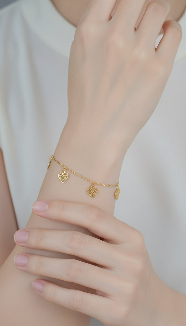Cute Heart Bracelet