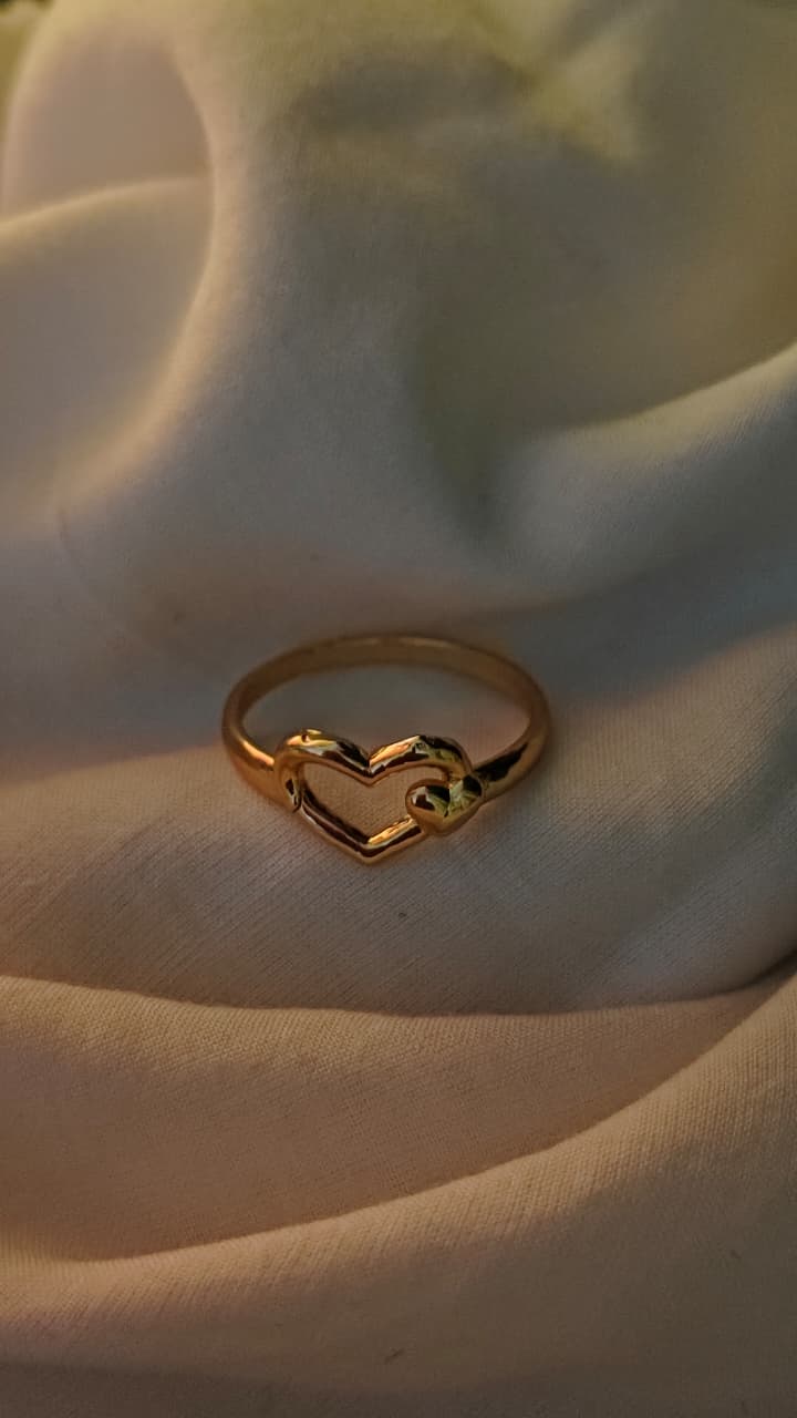 Heart Outline Ring