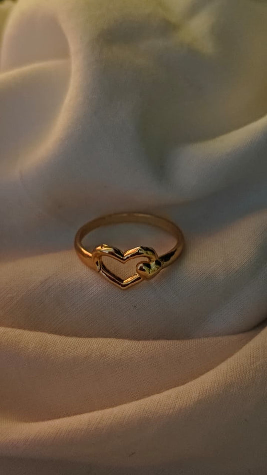 Heart Outline Ring
