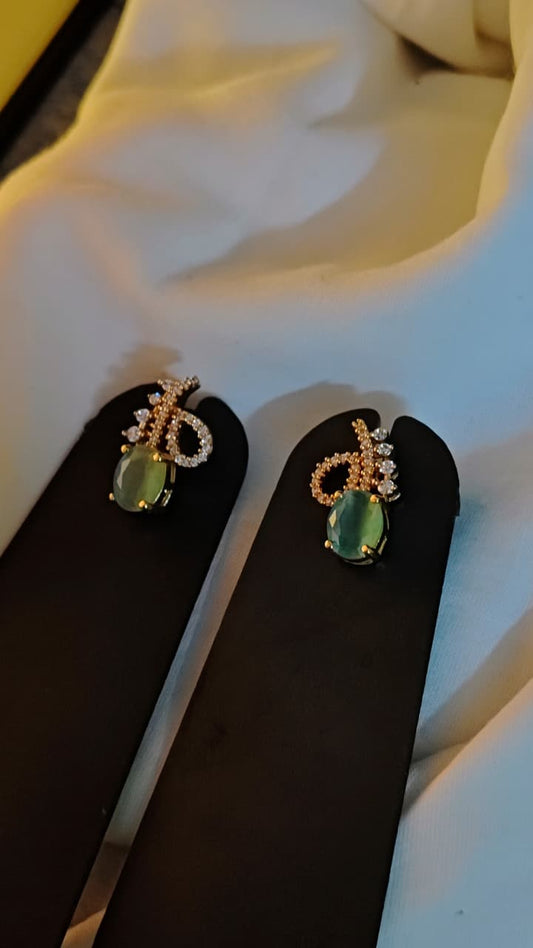 Stone Dangle Earrings