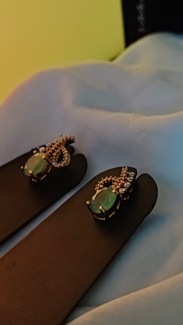 Stone Dangle Earrings